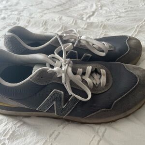 New Balance Gray and White Men's Athletic Shoes